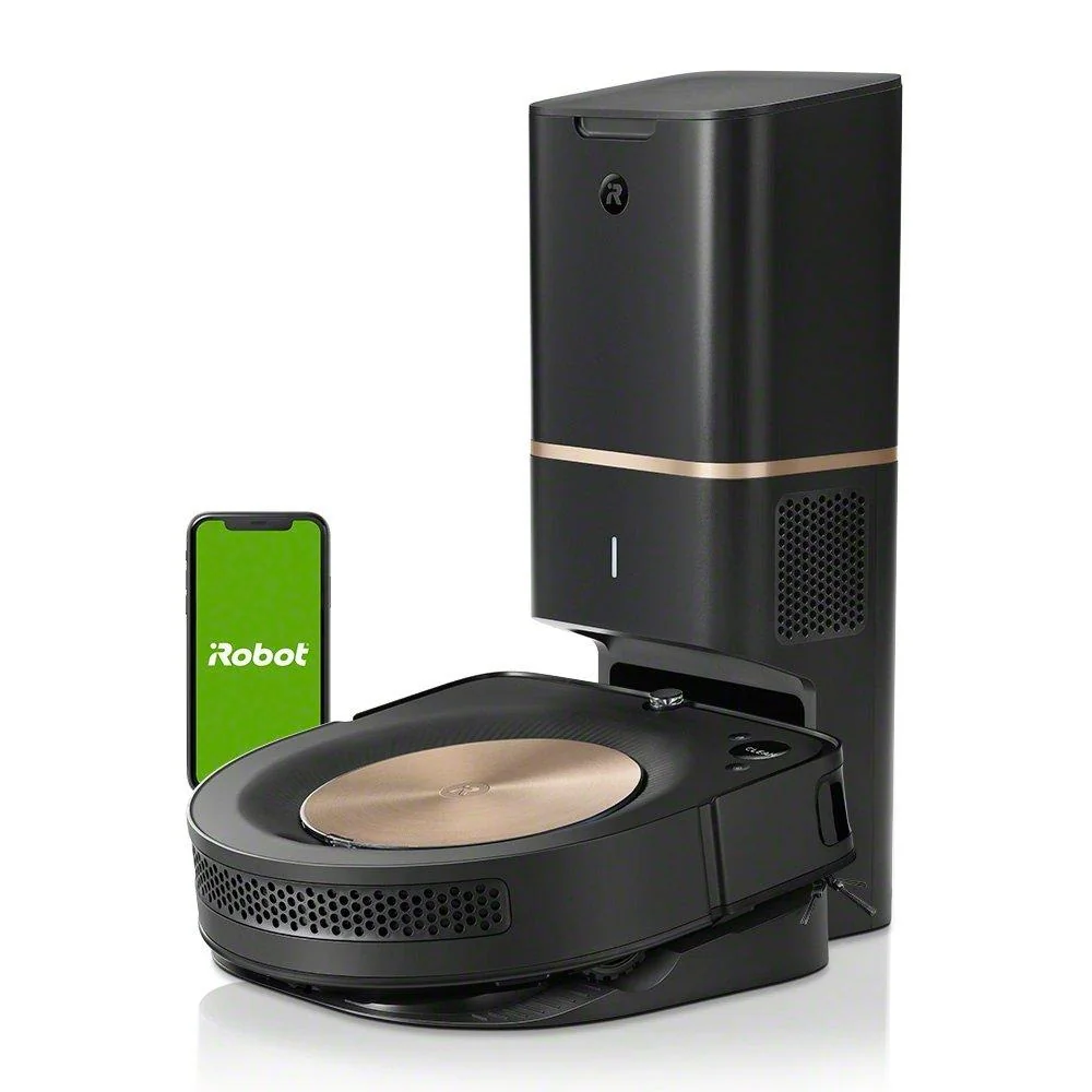iRobot Roomba s9+ robot vacuum and Clean Base