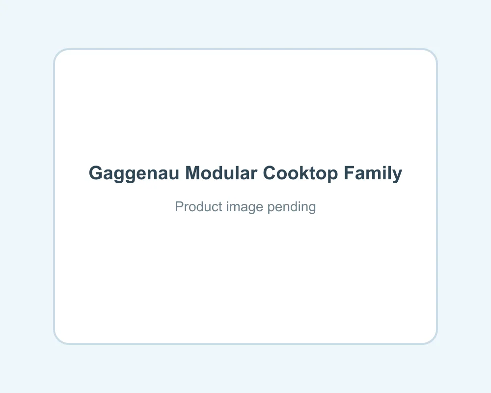Gaggenau Modular Cooktop Family