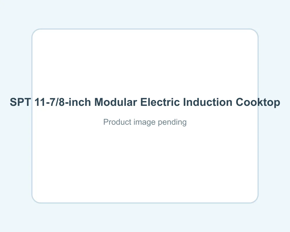 SPT 11-7/8-inch Modular Electric Induction Cooktop