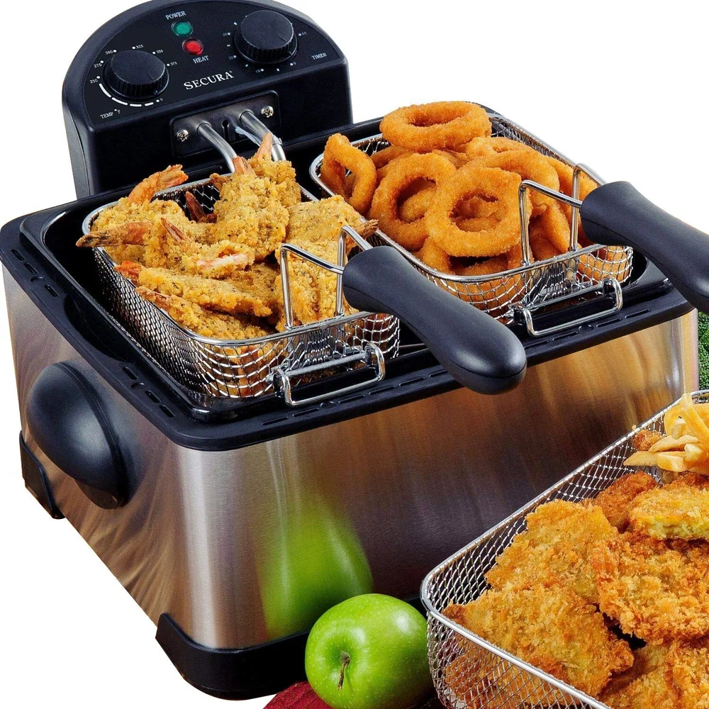Secura Triple-Basket Deep Fryer