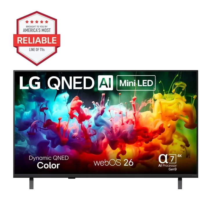 LG QNED 4K Mini‑LED Smart TV (2026 midrange series)
