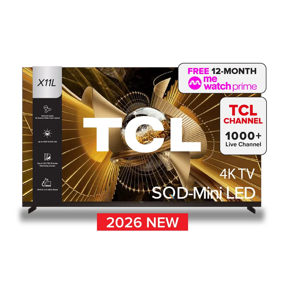 TCL X11L SQD Mini‑LED 4K TV